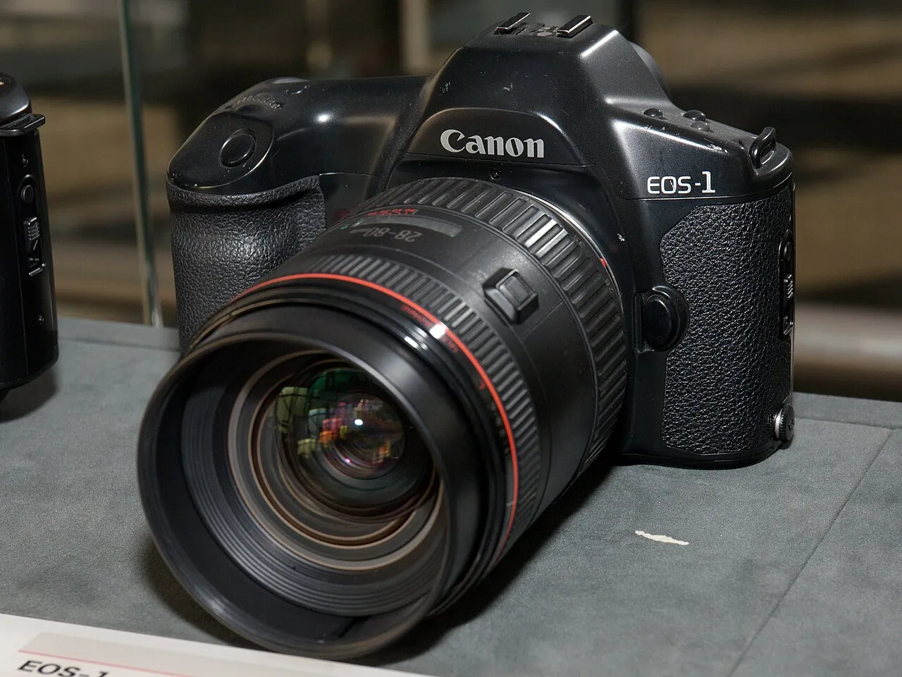 Canon EOS-1, photographed for the collection.