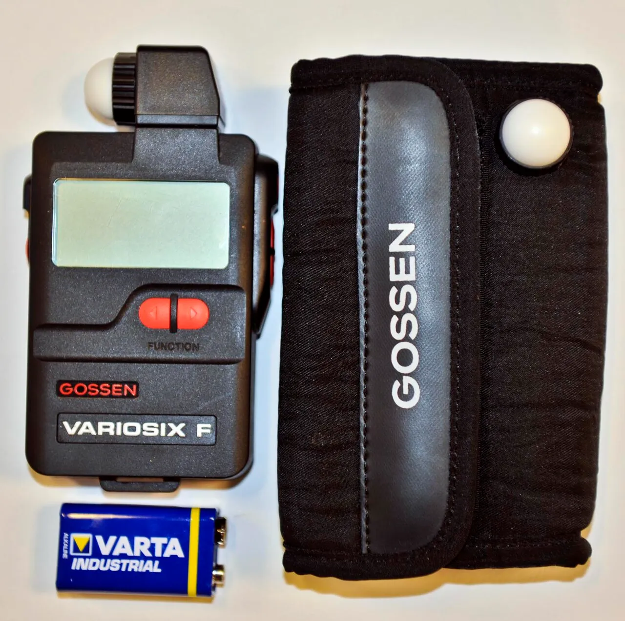 Gossen Variosix F, photographed for the collection.